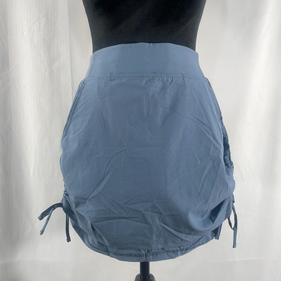 Marika Chelsea Skort,skirt, blue,grey,built in shorts,high waisted, small,New - Picture 2 of 10